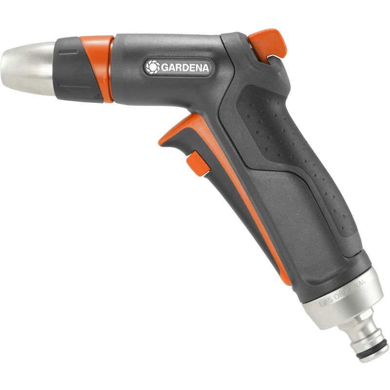 foto del prodotto gardena pistola per irrigazione premium, getto e portata regolabili, ideale per pulire e innaffiare 18305 20 