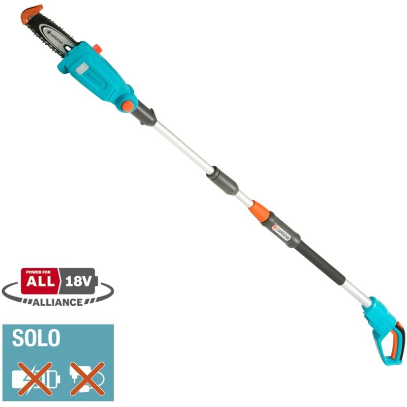 foto del prodotto gardena potatore telescopico a batteria tcs 20 18v power for all, batteria non inclusa 14770 55 