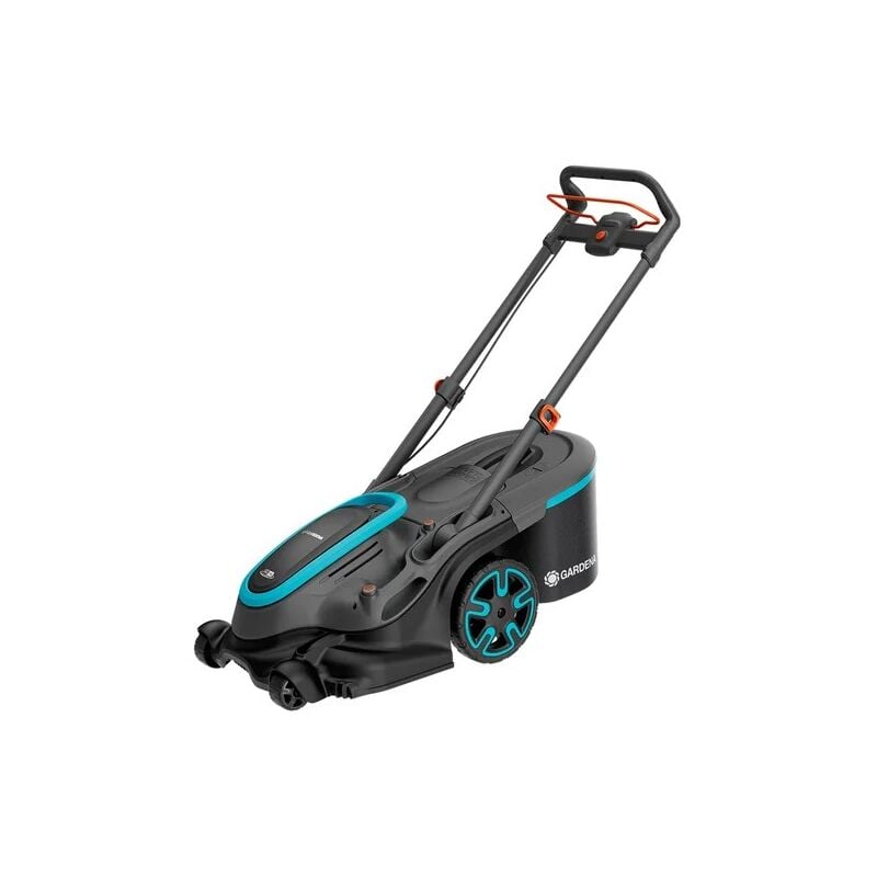 foto del prodotto gardena powermax duo 46 36v rasaerba a batteria, doppia lama, 2 batterie p4a 4.0 ah