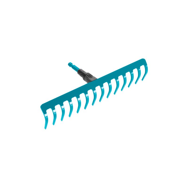 foto del prodotto gardena rastrello 14 denti, larghezza 36 cm, acciaio rivestito combisystem 3178 20 