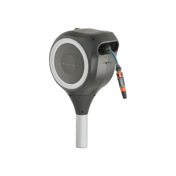 foto del prodotto gardena rollup avvolgitubo da terra automatico nero, grigio