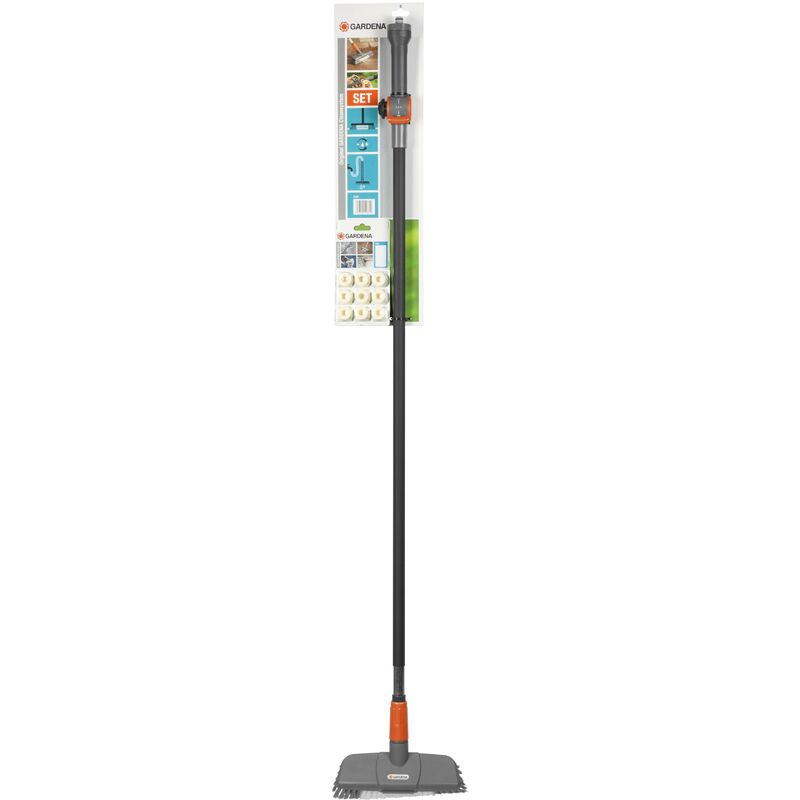foto del prodotto gardena set idrospazzola per pavimenti clean system 5586 20 