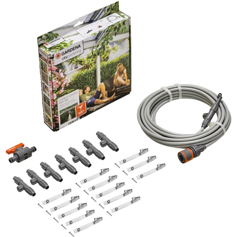 foto del prodotto gardena set nebulizzatore da esterni, ideale per rinfrescarsi 13135 20 