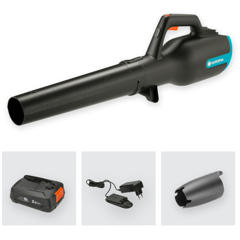 foto del prodotto gardena soffiatore a batteria powerjet 18v power for all, batteria inclusa 14890 20 