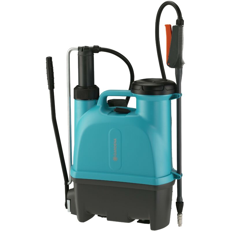 foto del prodotto gardena spruzzatore da giardino 12 lt, pompa a spalla per trattamenti piante 11140 20 