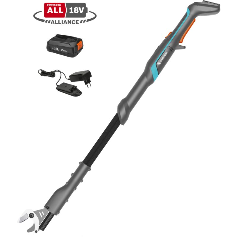 immagine 0 del prodotto gardena svettatoio troncarami a batteria 18v easycut, taglio max 28mm, lunghezza 110 cm, batteria inclusa power for all 14772 20 