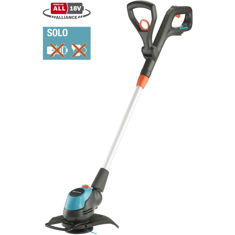 foto del prodotto gardena trimmer tagliabordi a batteria easycut 18v power for all, diametro di taglio 23 cm, senza batteria 14700 55 