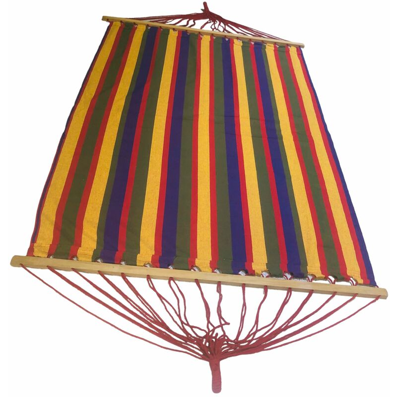 foto del prodotto gardeness amaca da giardino in cotone multicolor 200x150 cm katrina