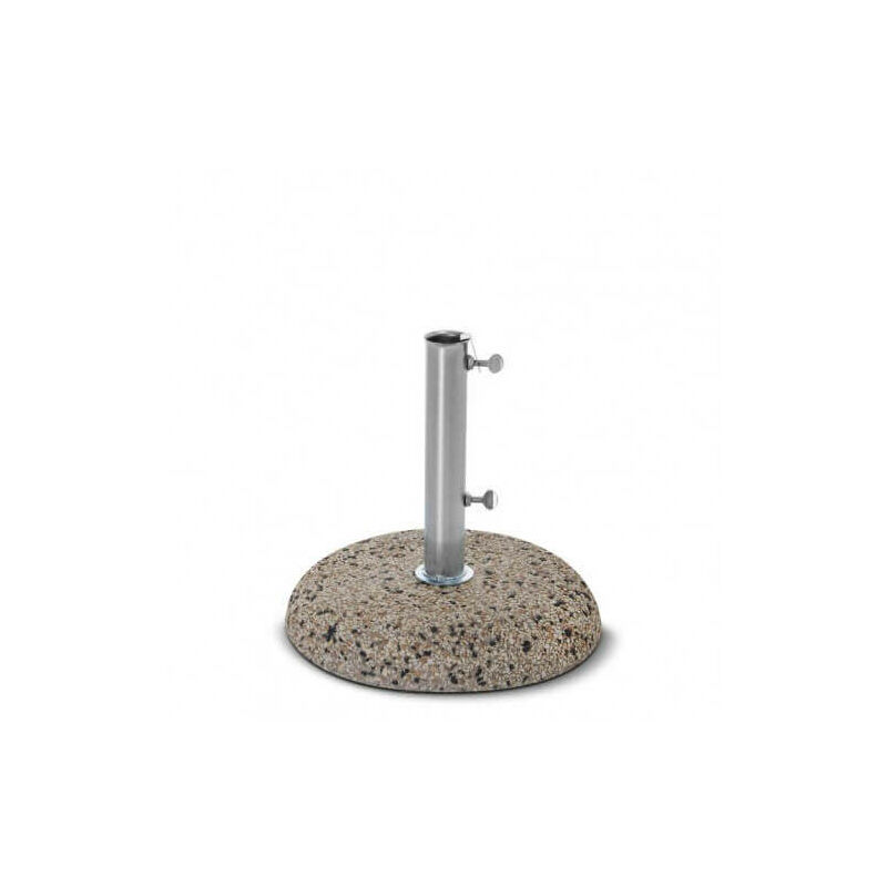 foto del prodotto gardeness base piccola per ombrellone a palo centrale da 25 kg con tubo 45