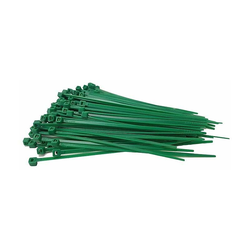 foto del prodotto gardenia fascette 3,6x200 mm, 100 pezzi, verde