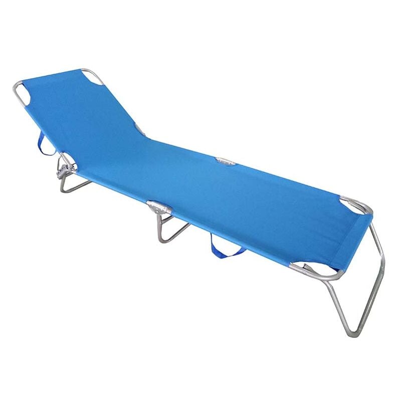 foto del prodotto gardenia lettino da mare, 185x55xh.24 cm, blu