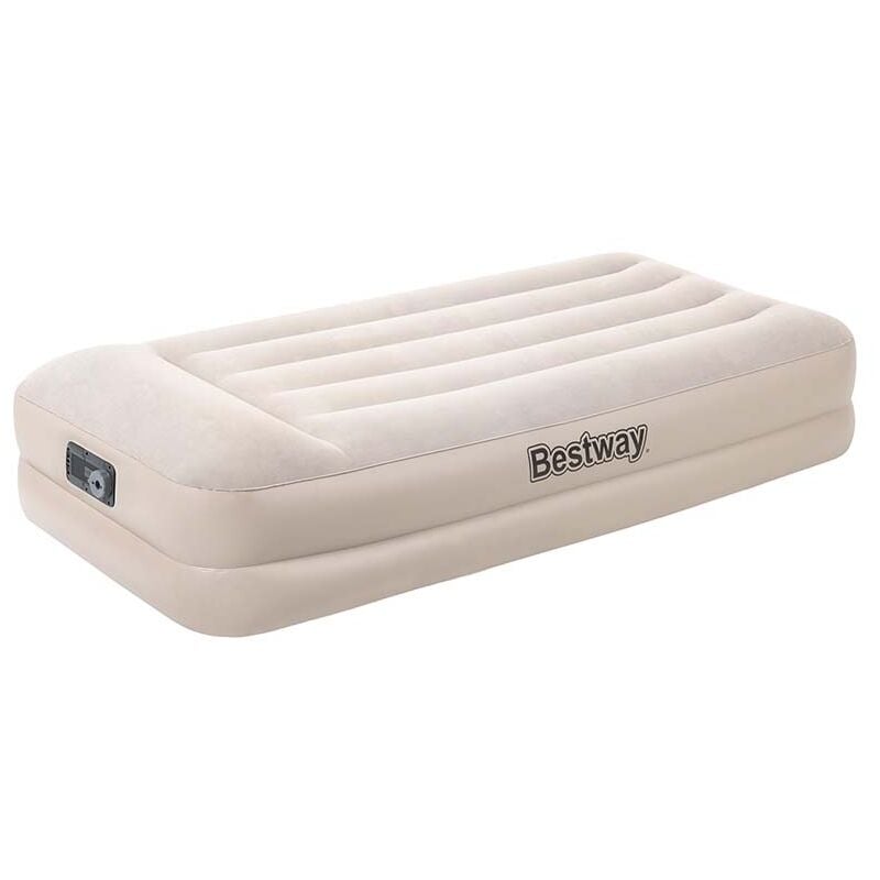 foto del prodotto gardenia materasso singolo gonfiabile airbed tritech 191x97x42 cm, beige