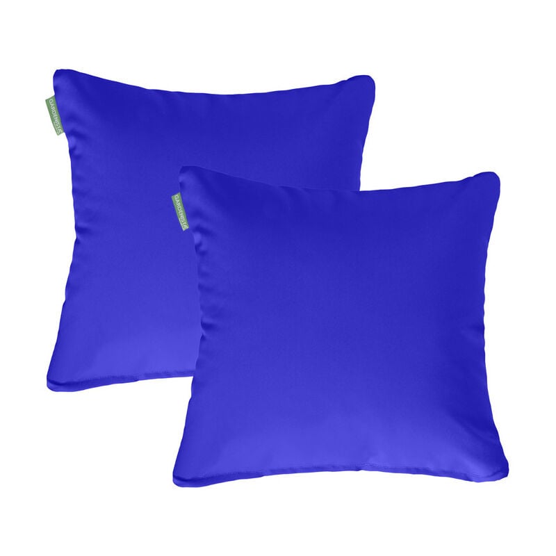 foto del prodotto gardenista cuscini sparsi per mobili da giardino, cuscini quadrati resistenti all acqua, cuscini per schienale per sedia in rattan 45x45 cm,