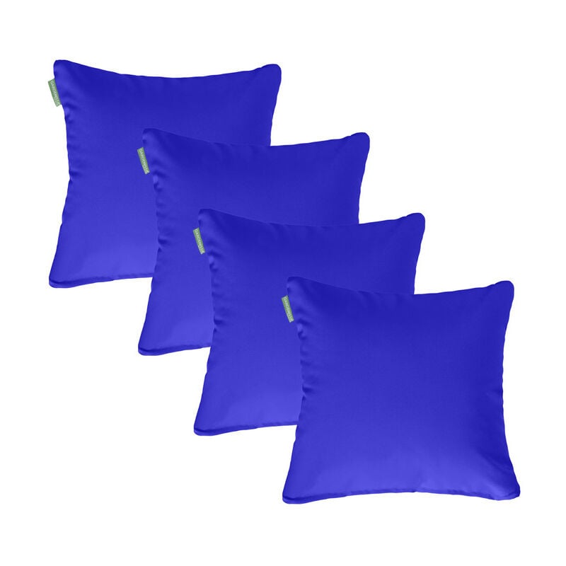 foto del prodotto gardenista - cuscini sparsi per mobili da giardino, cuscini quadrati resistenti all'acqua, cuscini per schienale per sedia in rattan 45x45 cm,