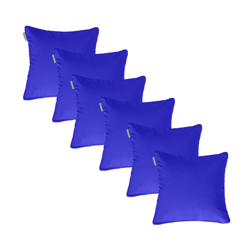 foto del prodotto gardenista - cuscini sparsi per mobili da giardino, cuscini quadrati resistenti all'acqua, cuscini per schienale per sedia in rattan 45x45 cm,