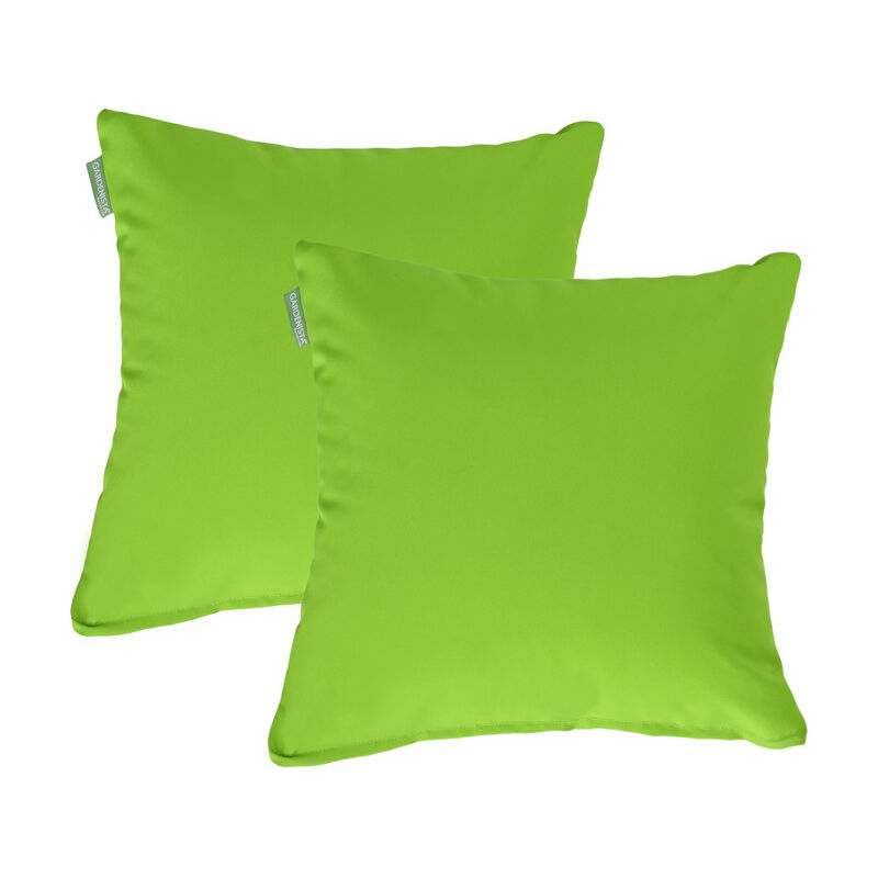 foto del prodotto gardenista cuscini sparsi per mobili da giardino, cuscini quadrati resistenti all acqua, cuscini per schienale per sedia in rattan 45x45 cm,