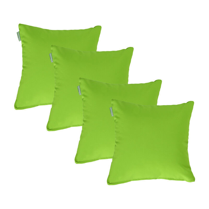 foto del prodotto gardenista cuscini sparsi per mobili da giardino, cuscini quadrati resistenti all acqua, cuscini per schienale per sedia in rattan 45x45 cm,