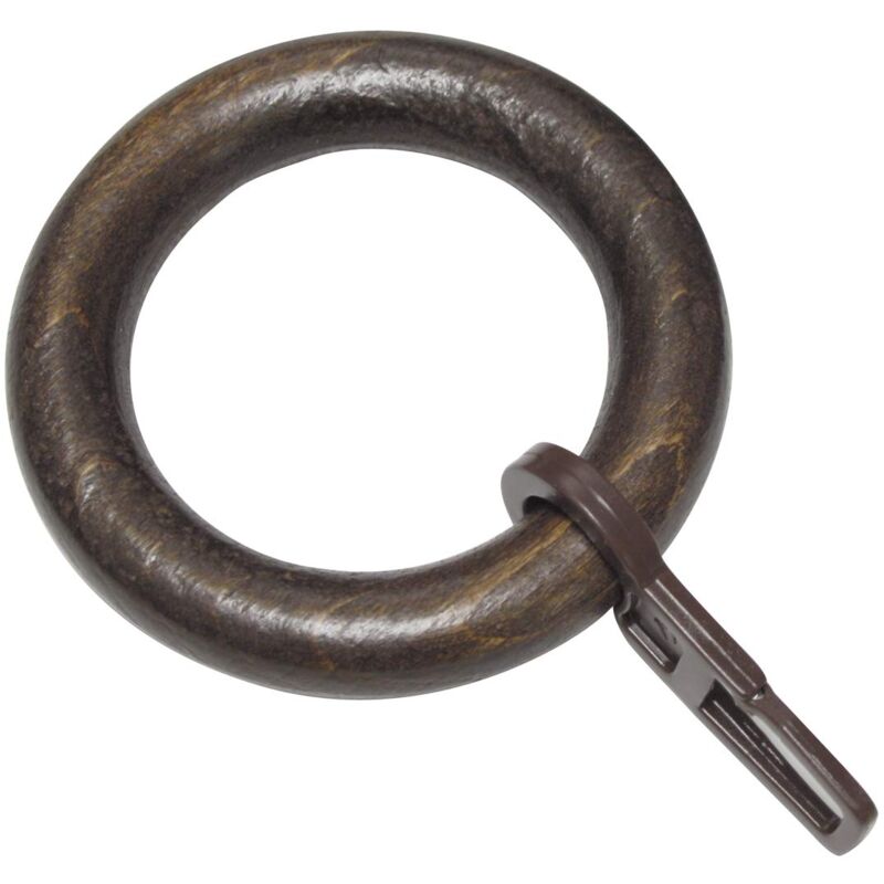 foto del prodotto gardinia 5627 anelli per tende, legno, coloniale, 3.7x0.9, 10 unit 