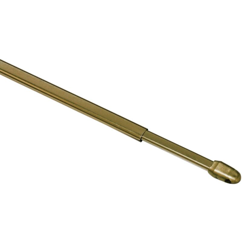 foto del prodotto gardinia bastone per tende, estendibile, metallo plastica, ottone, 60 100 cm, 2 unit 