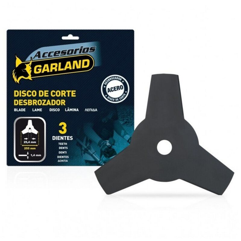 foto del prodotto garland disco tagliaerba 3d 25,5 cm