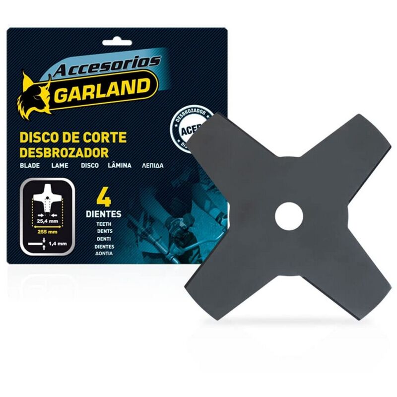 foto del prodotto garland disco tagliaerba 4d 25,5 cm