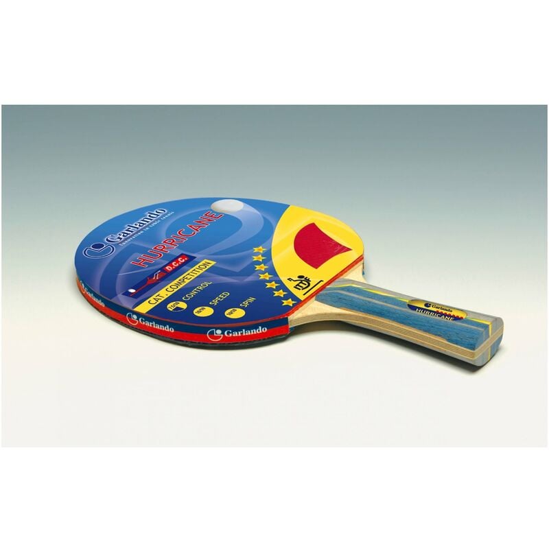 foto del prodotto garlando hurricane racchetta ping pong 7 stella approvata ittf
