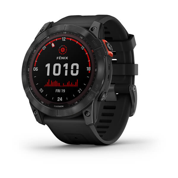 foto del prodotto garmin fenix 7x solar premium multisport gps watch slate gray with black