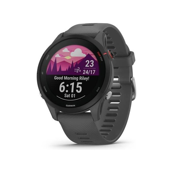 foto del prodotto garmin forerunner 255 46mm 1.3 gps sport salute notifiche slate grey