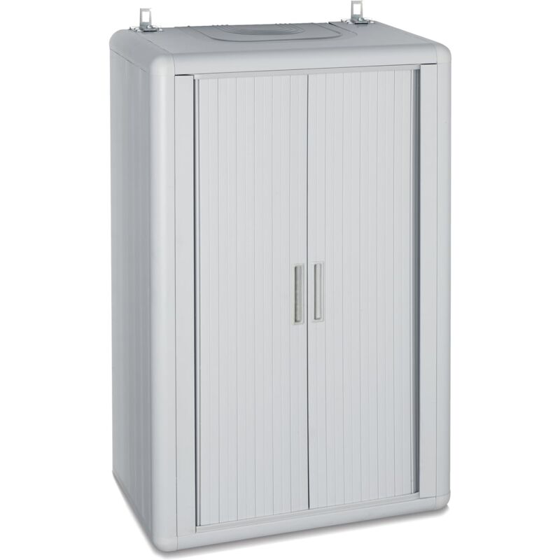 foto del prodotto garofalo armadio copricaldaia apertura a serranda himalaya easy roll bianco
