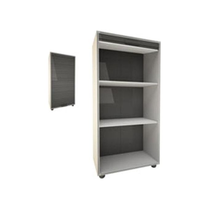 foto del prodotto garofalo mobiletto a serrandina 62x35x120h per giardino armadi e scaffali da esterno