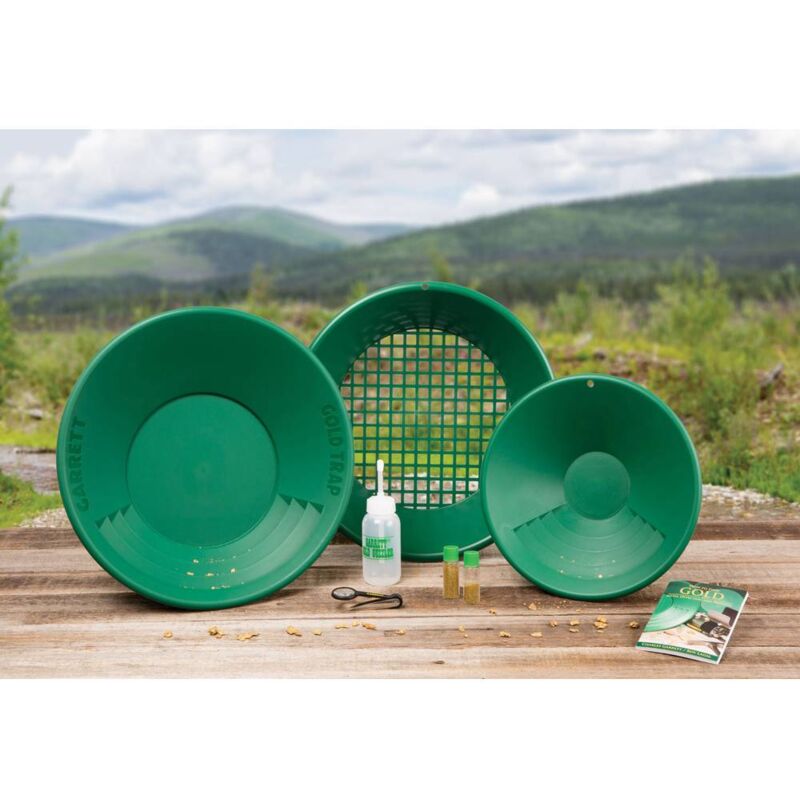 foto del prodotto garrett gold pan kit 13275 kit cercatore oro