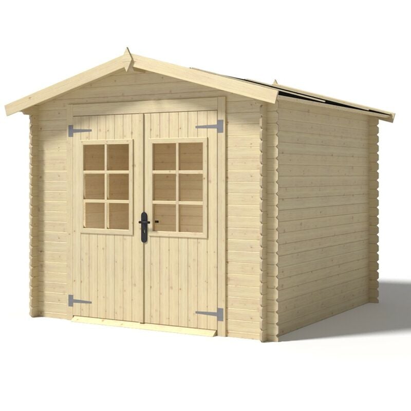 foto del prodotto gartenpro - casetta in legno da giardino per attrezzi ripostiglio