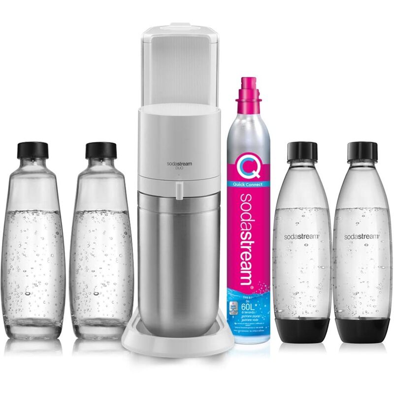 foto del prodotto gasatore sodastream duo bianco megapack