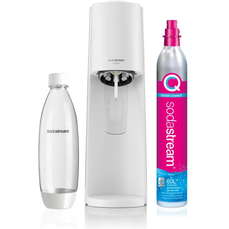 foto del prodotto gasatore sodastream terra bianco
