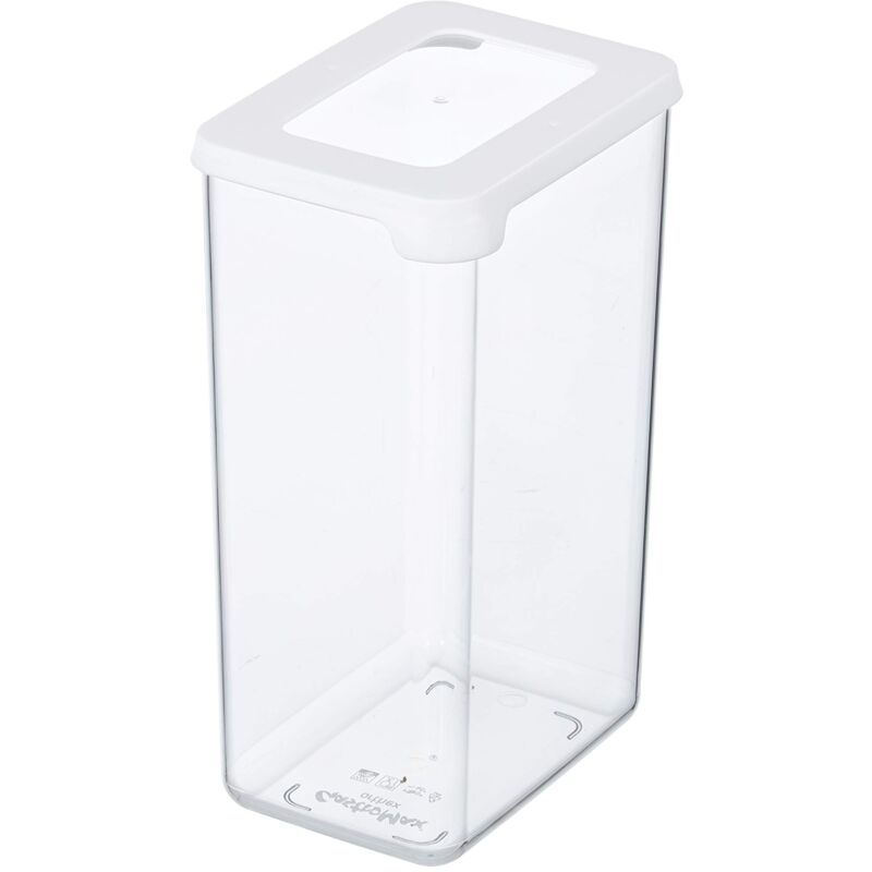 foto del prodotto gastromax 7725010 contenitore ermetico per provviste, 13 x 9 x 20 cm, 1,6 l, trasparente