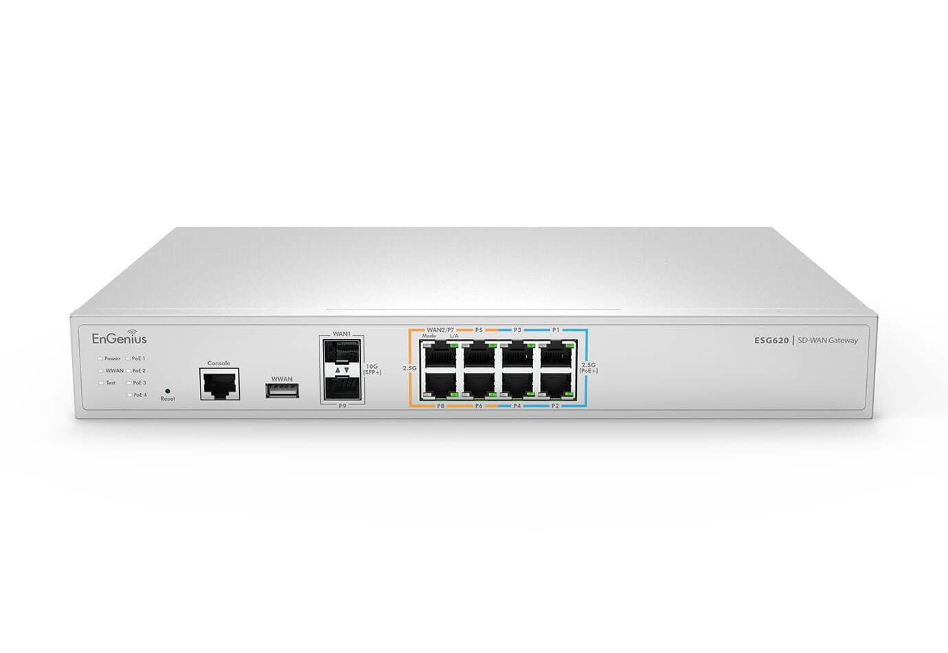 foto del prodotto gateway 2x2.5 gbe lan 6x2.5 gbe - esg620