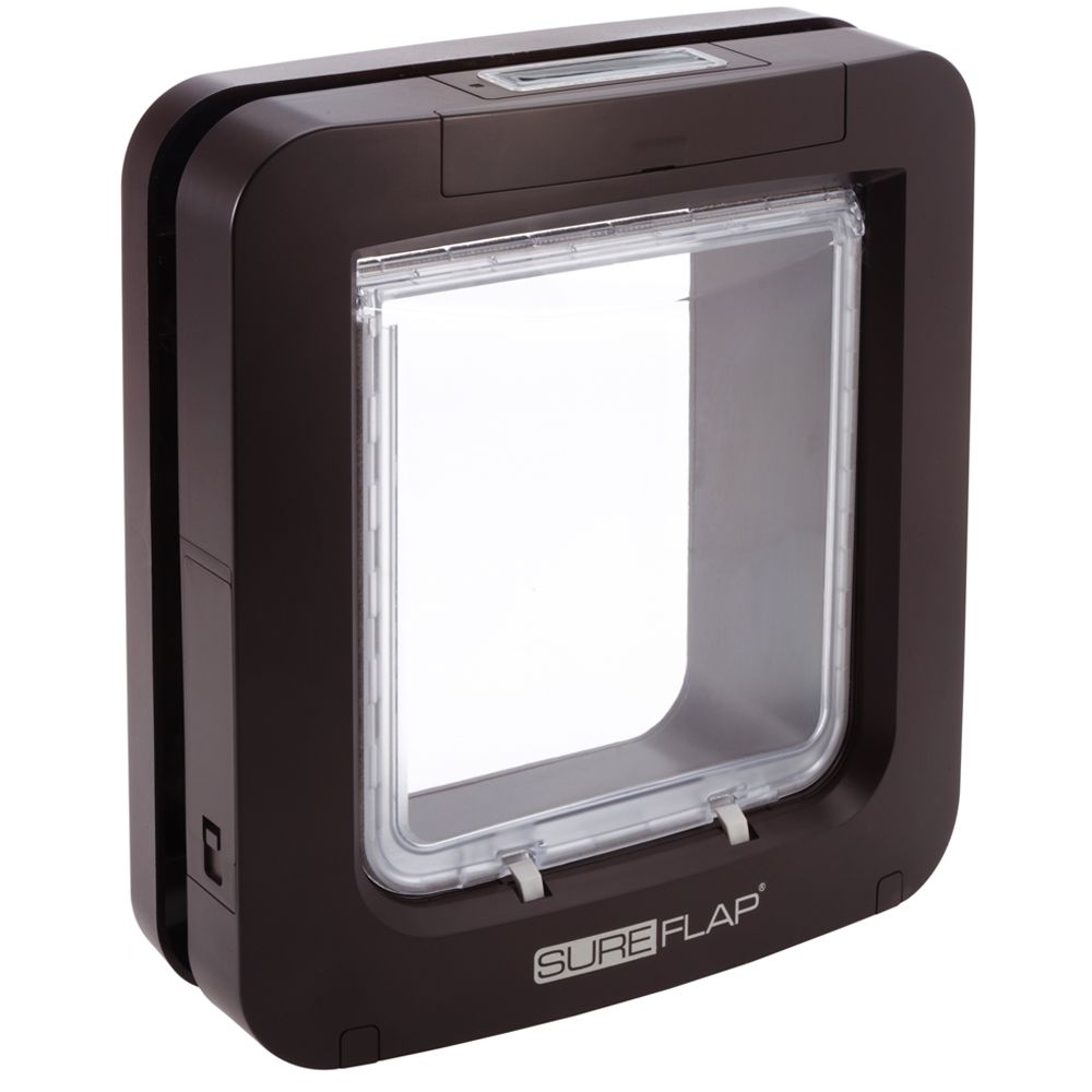foto del prodotto gattaiola sureflap con microchip xxl marrone