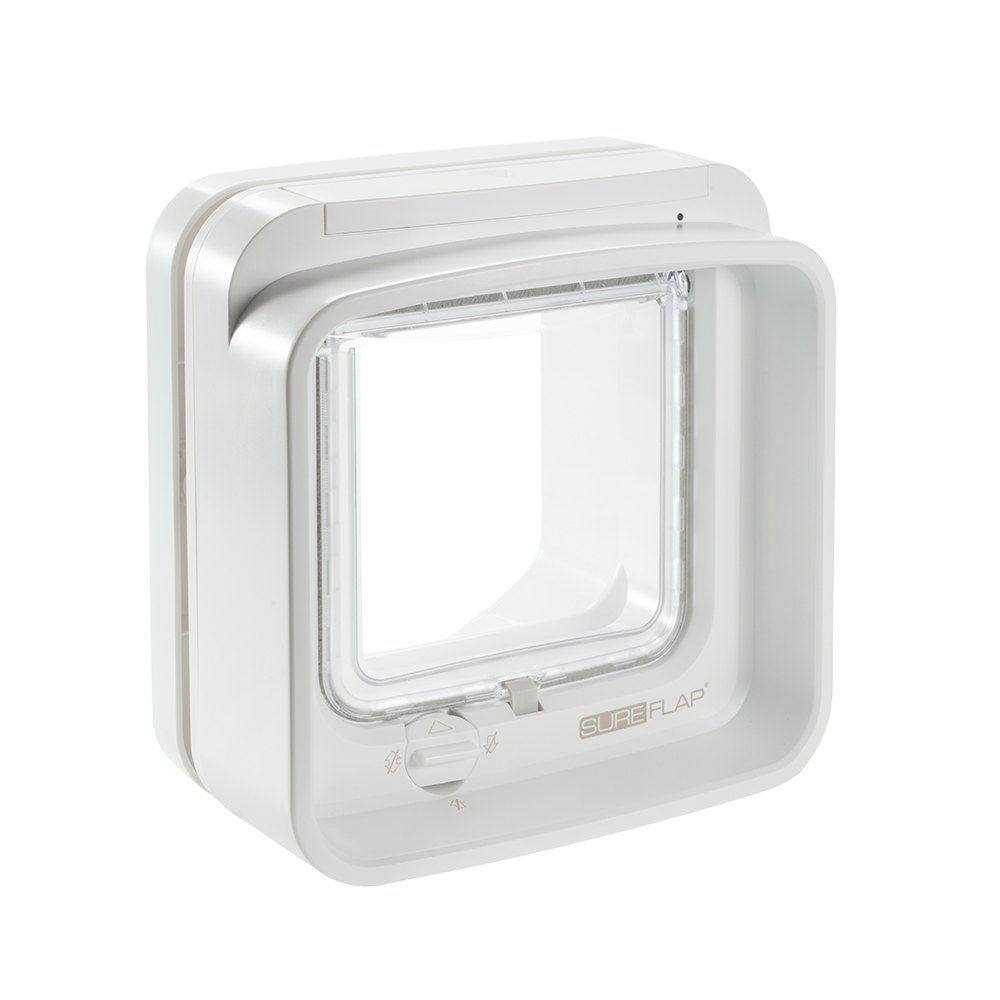 foto del prodotto gattaiola sureflap dualscan con microchip bianco