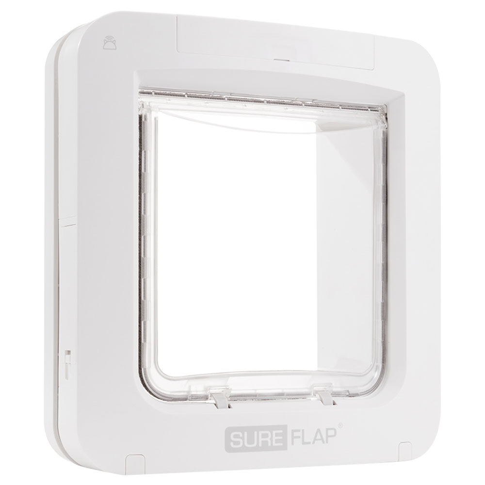 foto del prodotto gattaiola sureflap microchip pet door connect gattaiola bianca