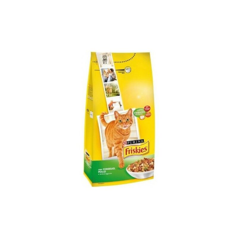 foto del prodotto gatto coniglio pollo e verdure 2kg purina friskies