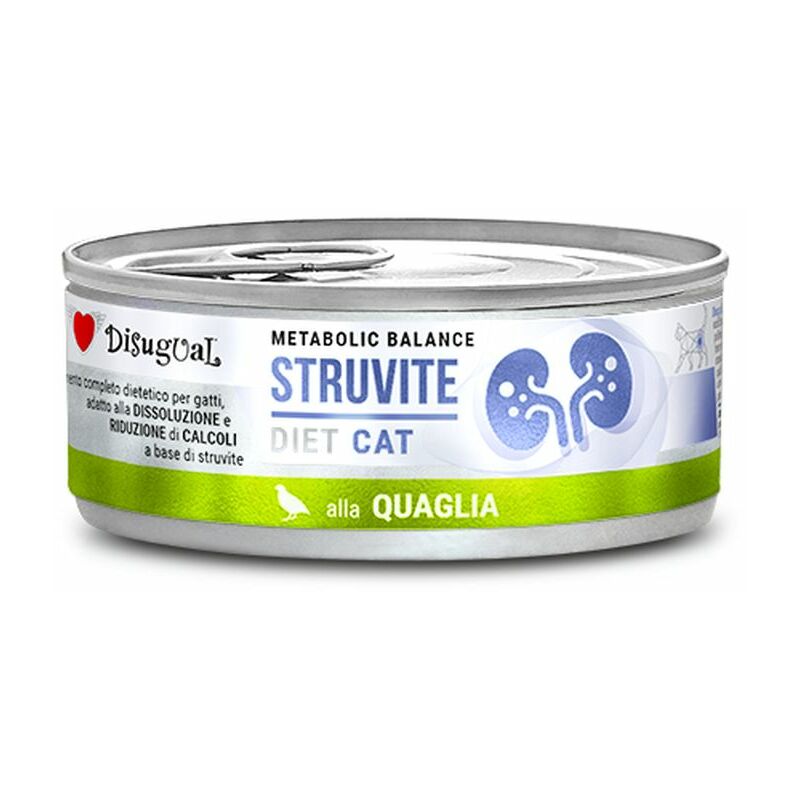 foto del prodotto gatto dieta metabolic balance 85gr quaglia disugual