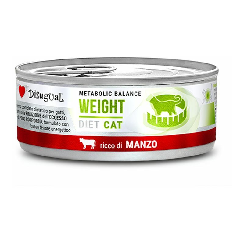 foto del prodotto gatto dieta metabolic balance weight 85gr manzo disugual