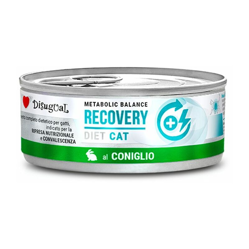 foto del prodotto gatto dieta recovery 85gr coniglio disugual
