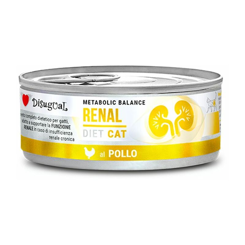 foto del prodotto gatto dieta renal 85gr pollo disugual