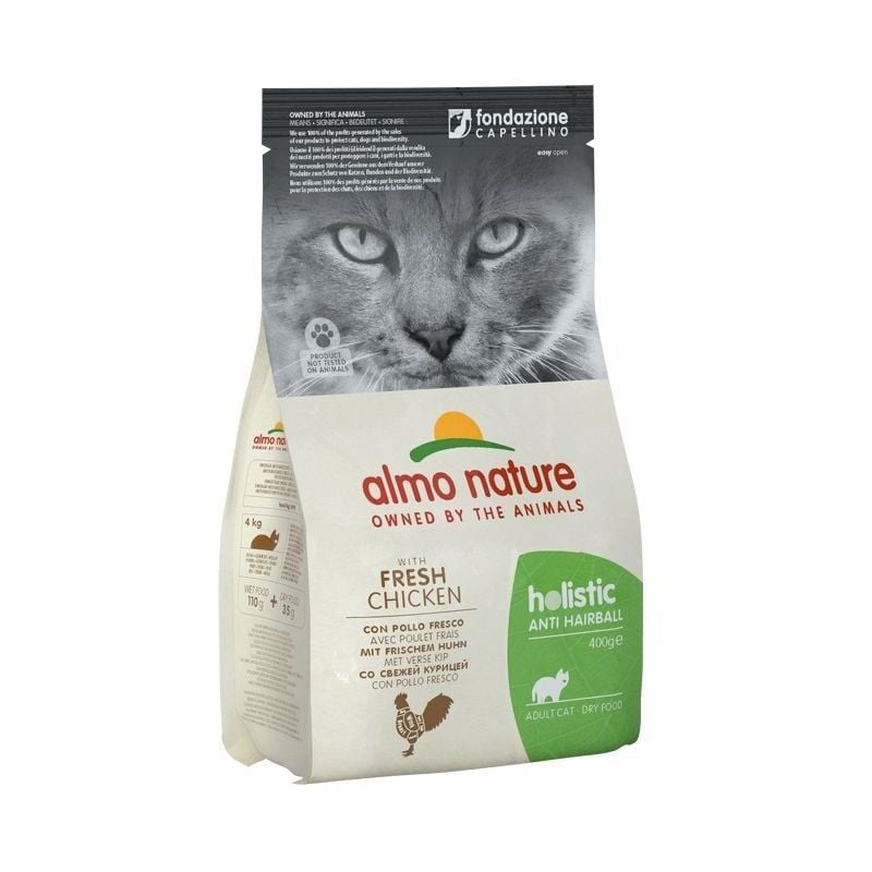 foto del prodotto gatto holistic hairball pollo 2 kg - almo nature