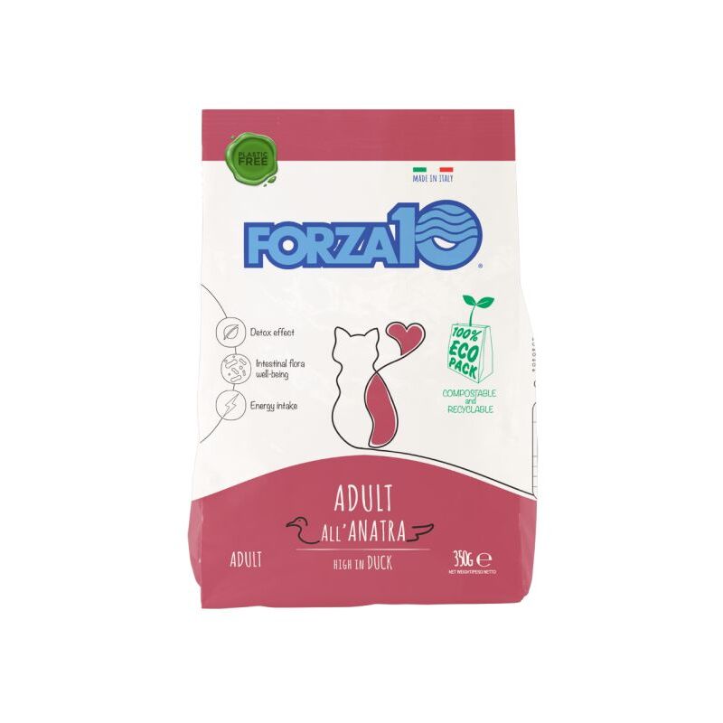 foto del prodotto gatto maintenance adult 350gr anatra forza10