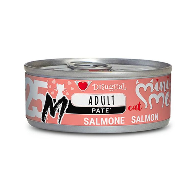 foto del prodotto gatto mini me linea m 85gr 25 salmone disugual