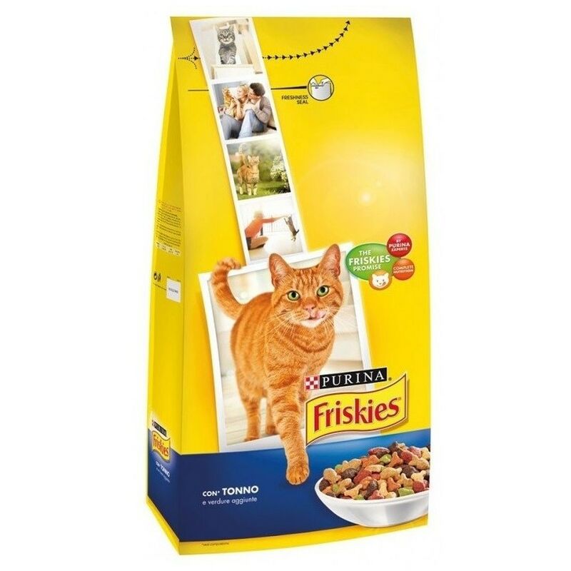 foto del prodotto gatto tonno e verdure 2kg purina friskies