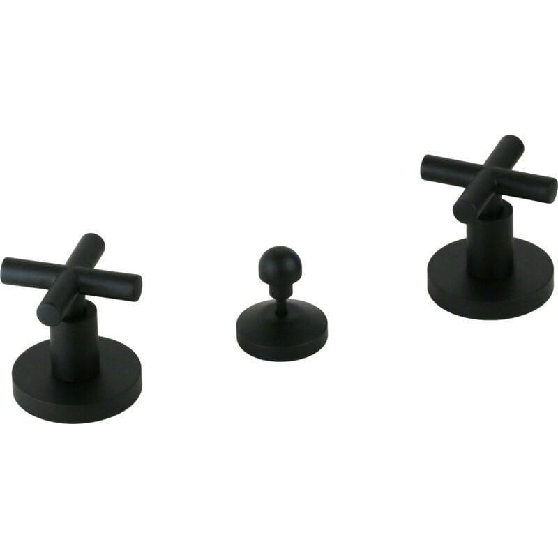 foto del prodotto gattoni rubinetteria rubinetto bidet in colore nero opaco erogazione dalla ceramica gattoni taolos 1520015no nero opaco