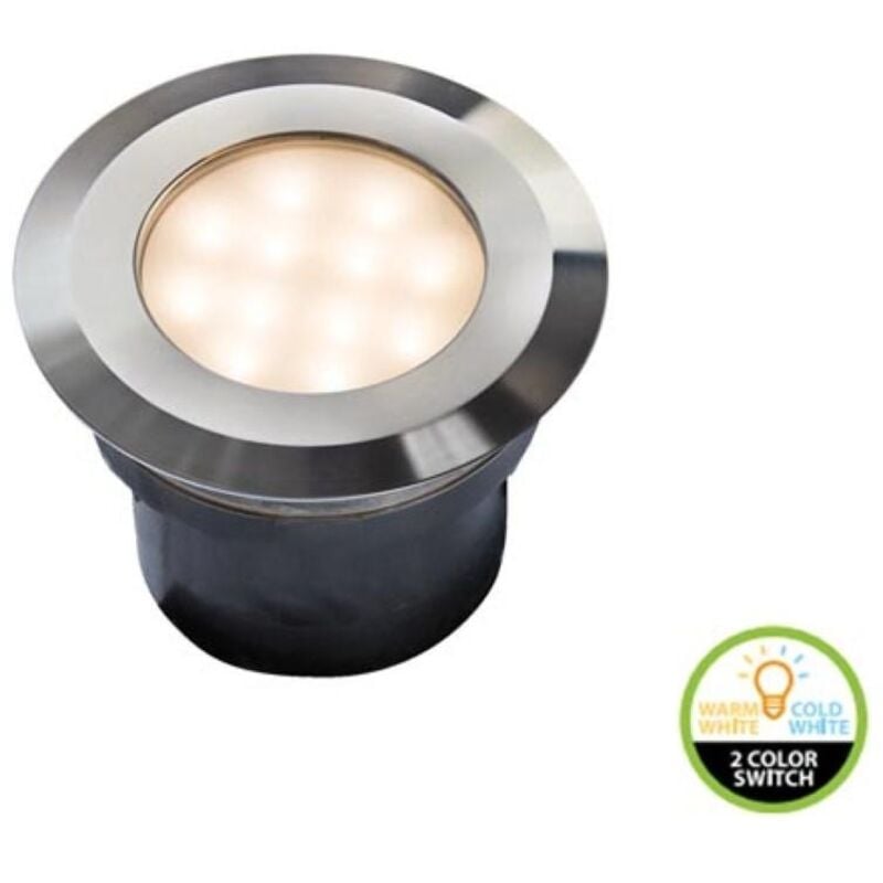 foto del prodotto gavia faretto da incasso 12v 85 90lm 2w 3000 6000k